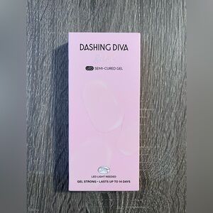 Dashing Diva Espresso Martini LED Semi Cured Gel Nail Strips New Sealed